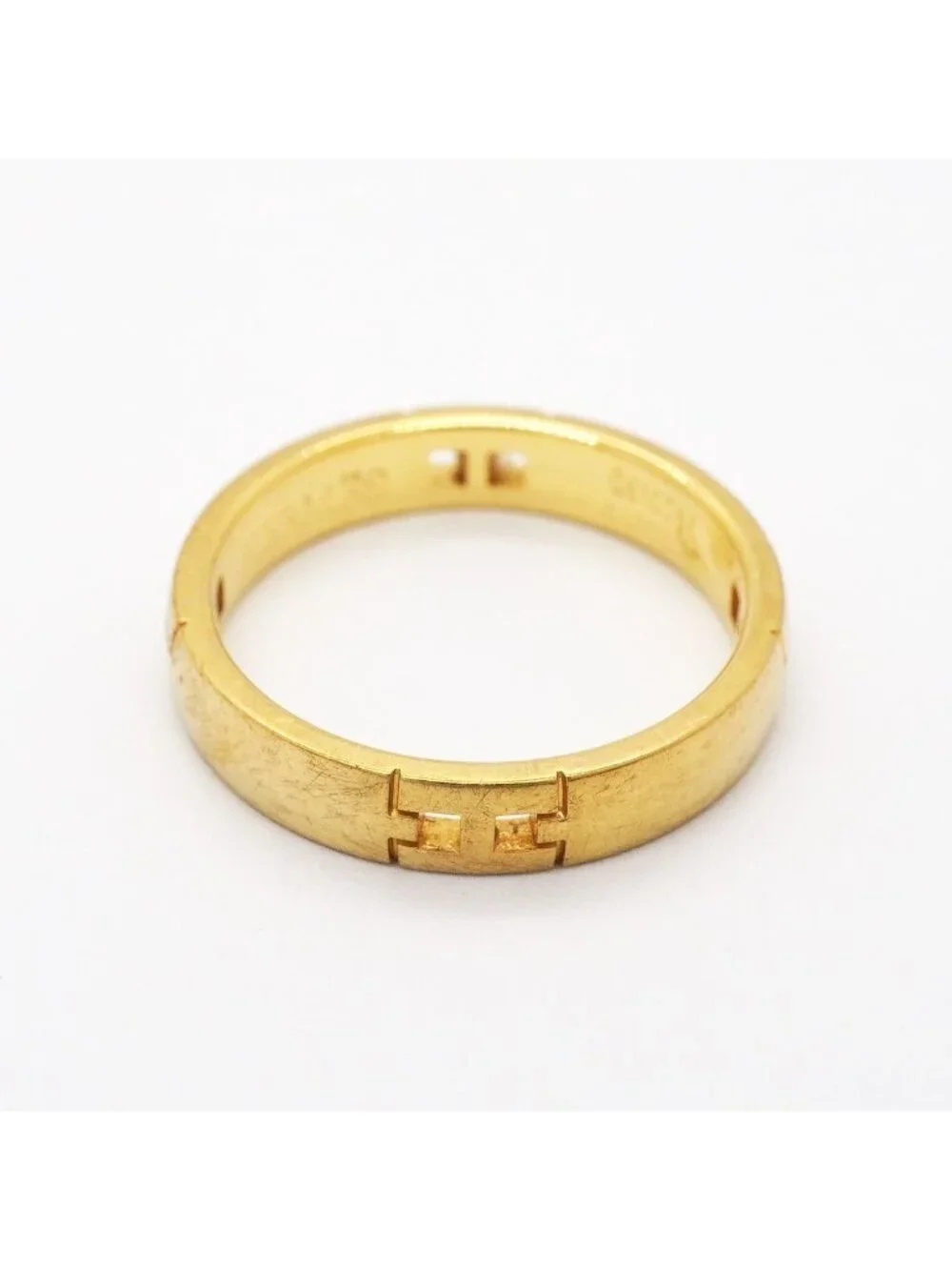 Hermes Ring Ever Herakles 18K Yellow Gold